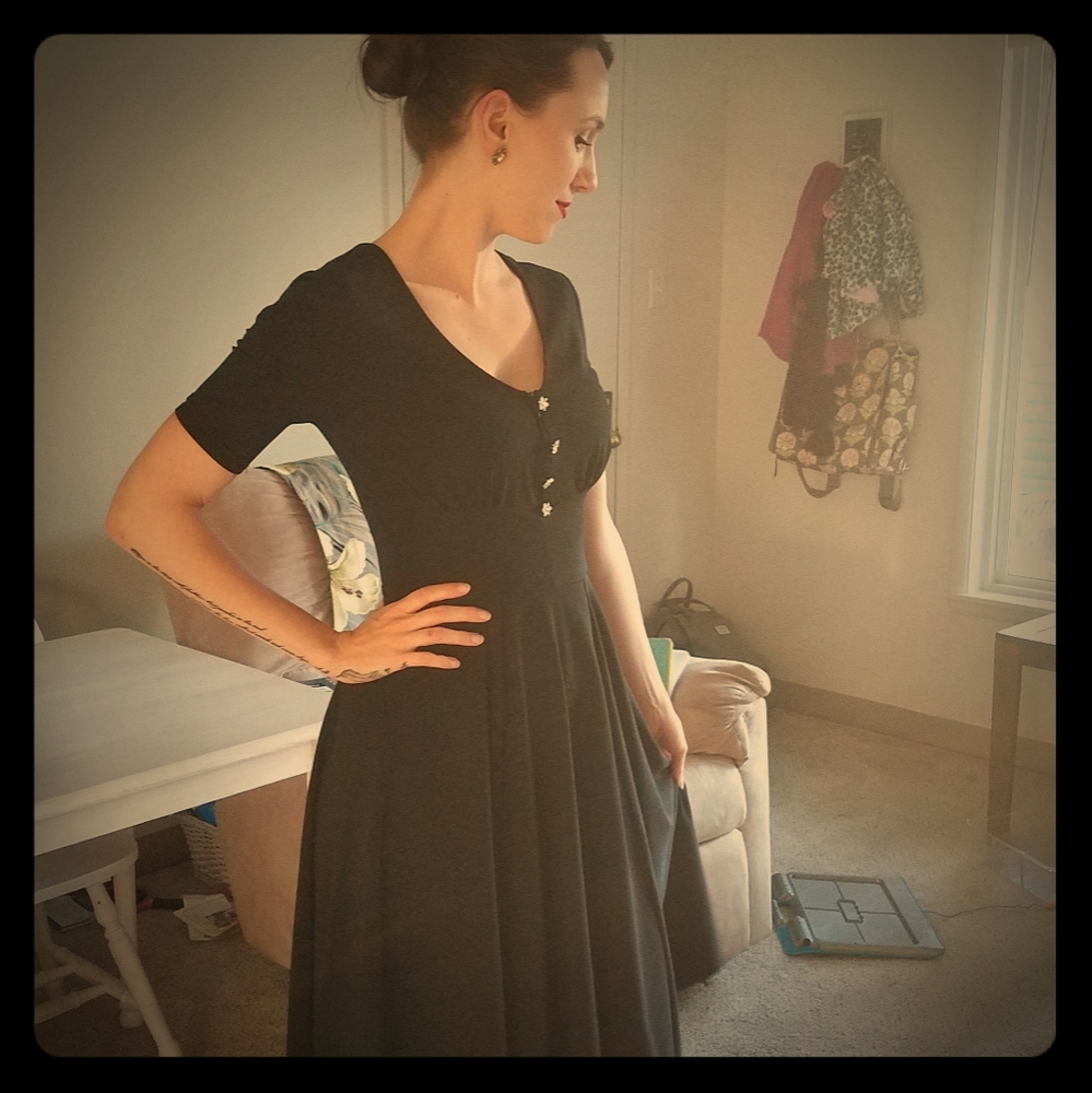 Sway With Me A-line Midi Dress